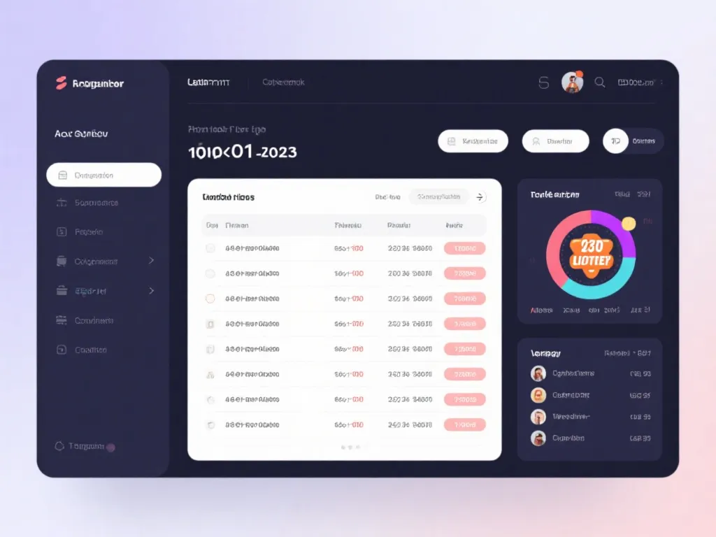 数据看板示意图