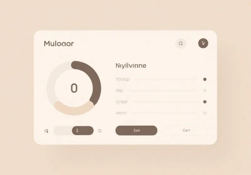 导航与信息查询示意图